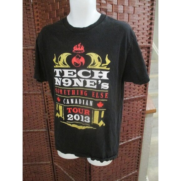 Alstyle Other - Tech N9ne's 2013 Something Else Canadian Tour T Shirt Large Rap Tee Tech N9ne